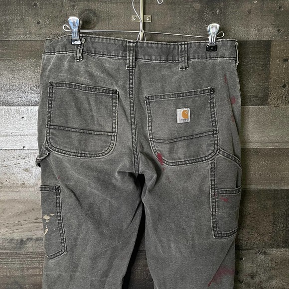 SOLD Carhartt Slim Fit Double Front Pants 4 - Picture 5 of 6